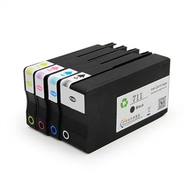 711xl obnovljeni kartridži s tintom za HP T120 T125 T130 T520 T525 T530 pisač